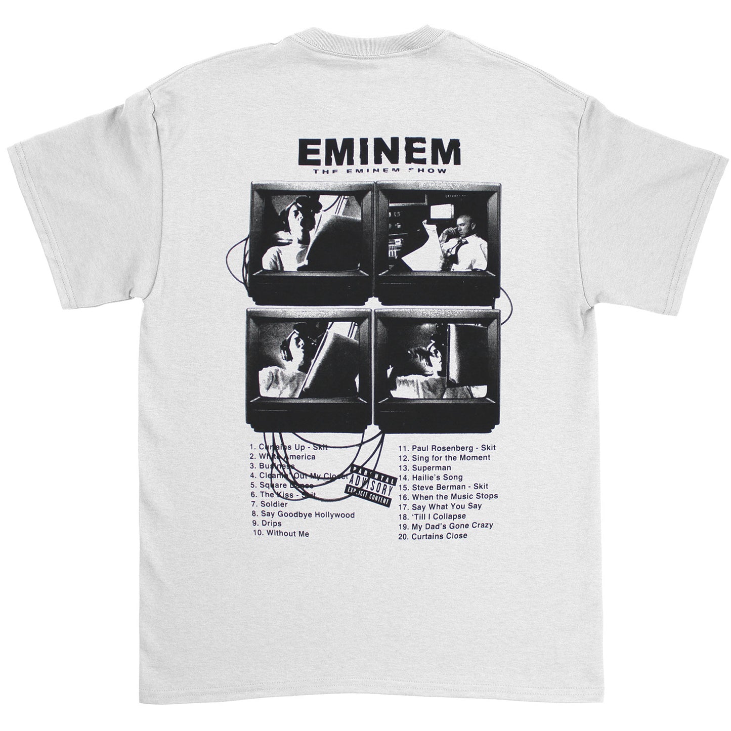 The Eminem Show T-shirt Back