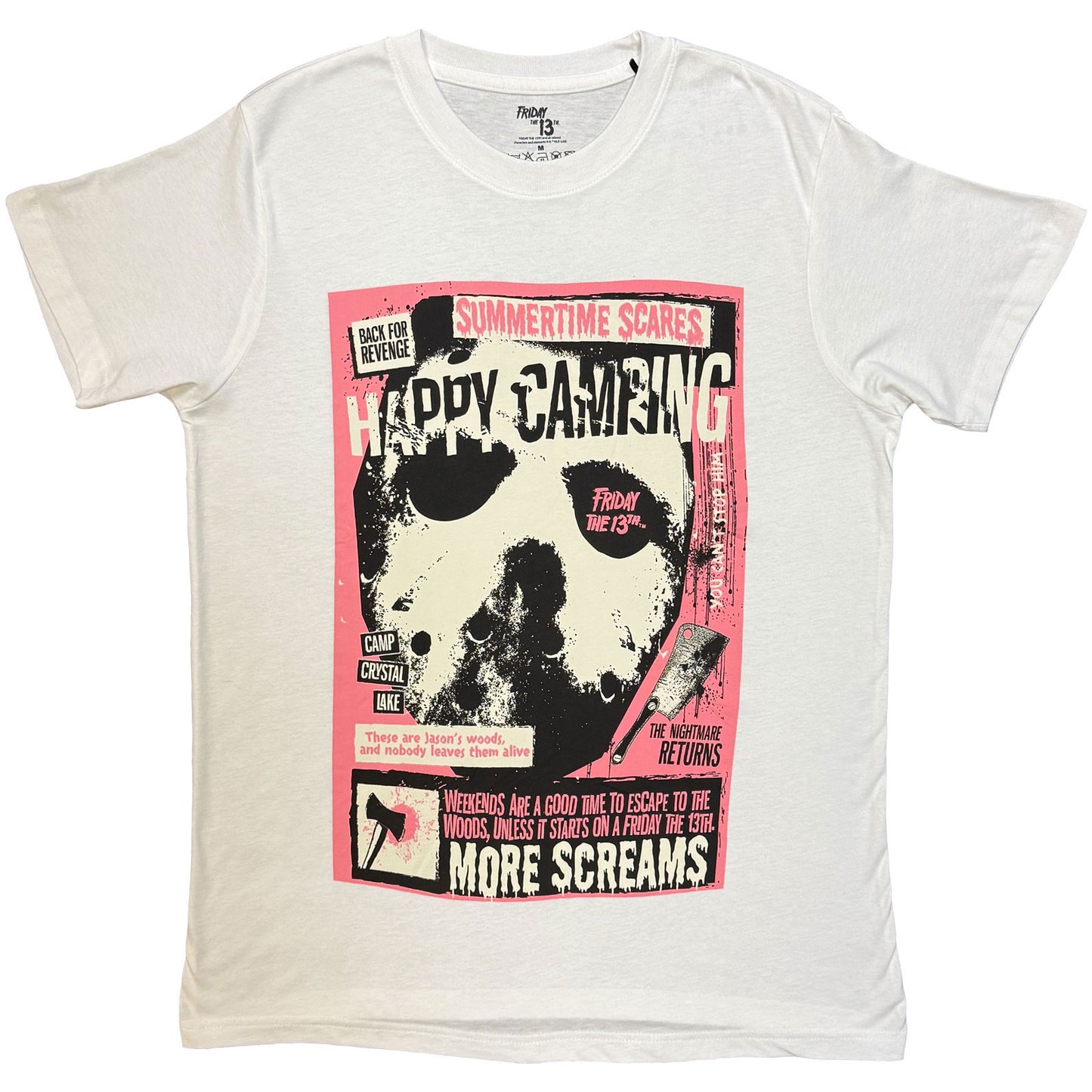 Friday The 13th Happy Camping T-shirt Front