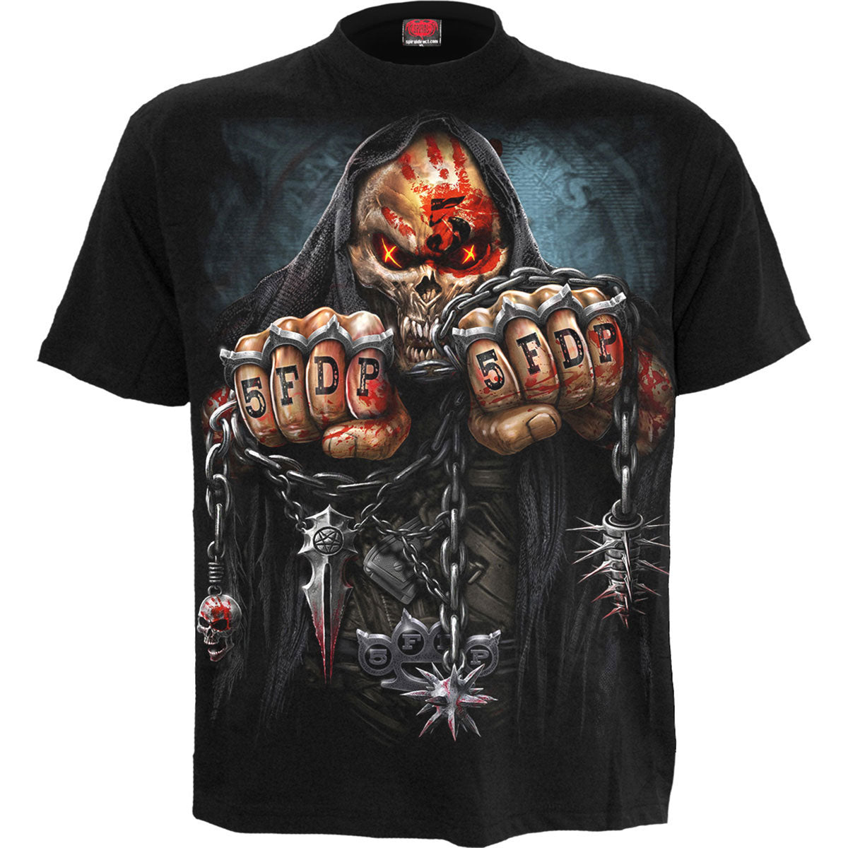 Five Finger Death Punch Game Over T-shirt Front