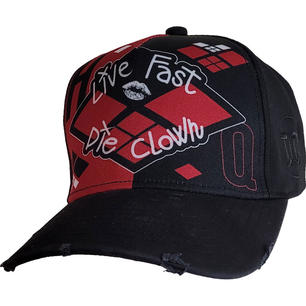 Dc Comics The Suicide Squad Harley Quinn Die Clown Baseball Cap Front