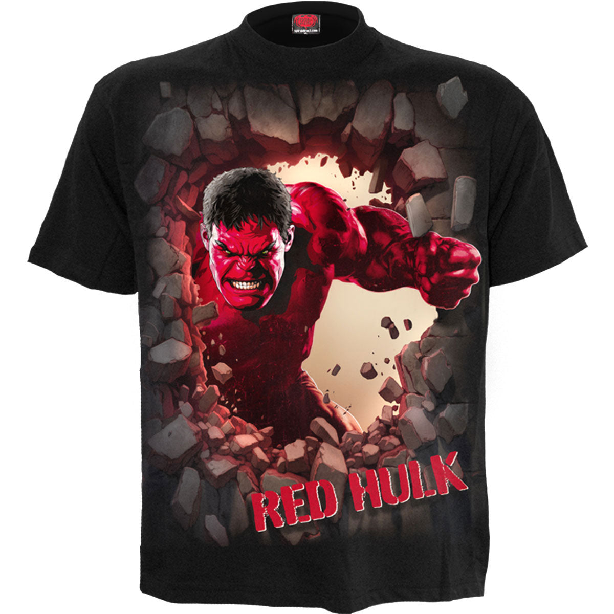 Marvel Comics Captain America Red Hulk T-shirt Front