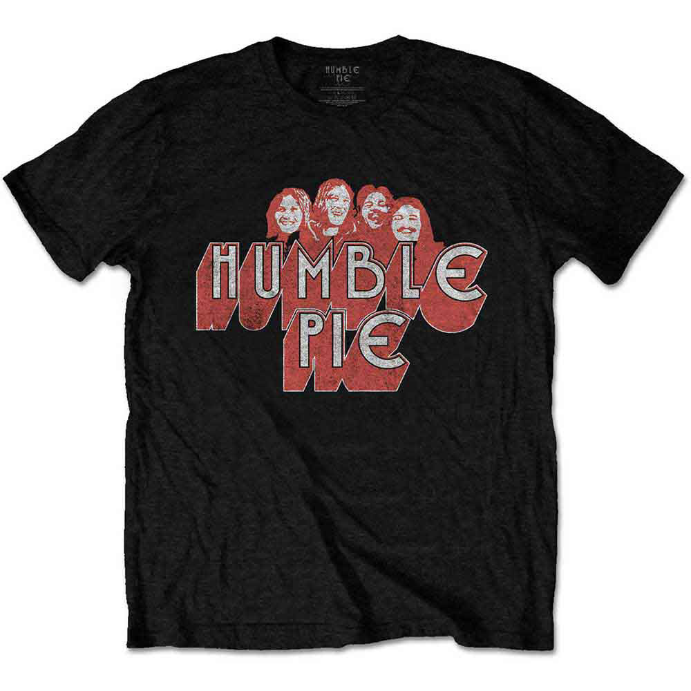 Humble Pie Live '73 Poster T-shirt Front