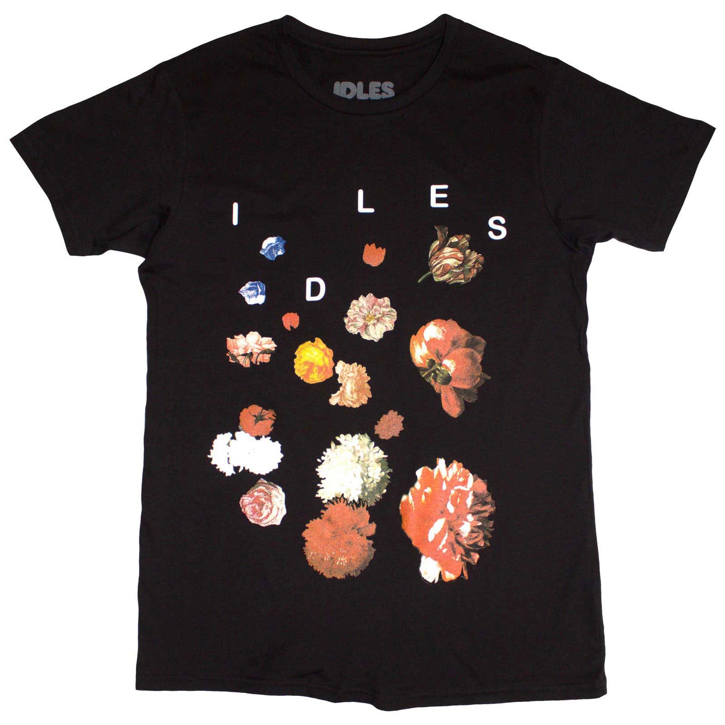 Idles Flowers T-shirt Front