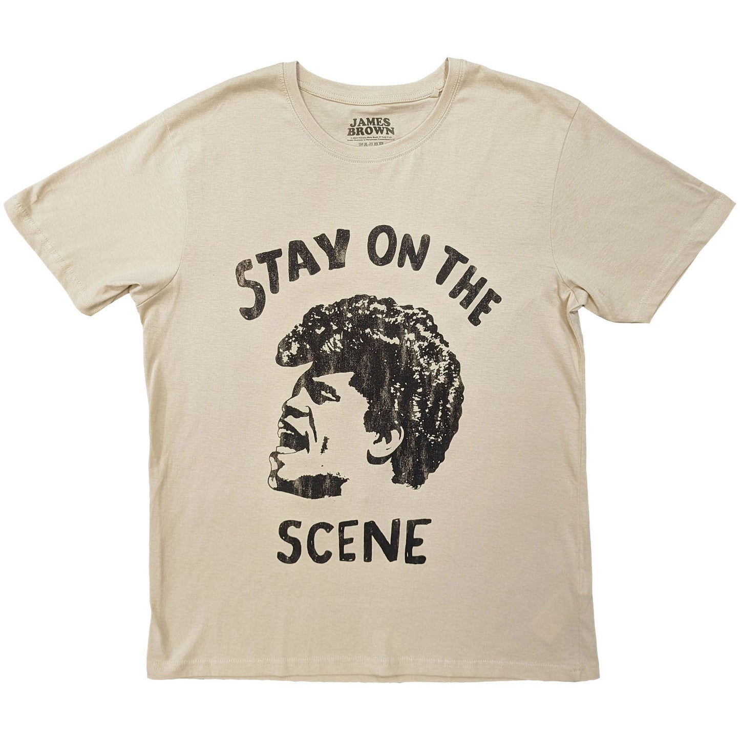 James Brown Stay On The Scene T-shirt Front