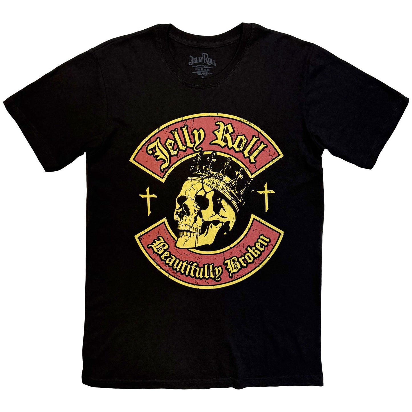 Jelly Roll Beautifully Broken T-shirt Front