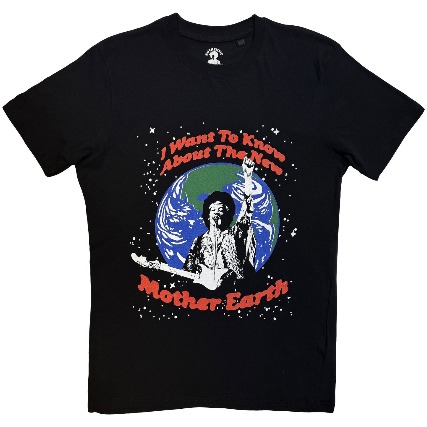 Jimi Hendrix Earth Day T-shirt Front
