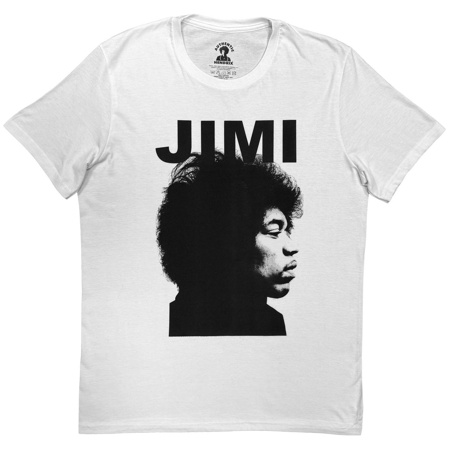 Jimi Hendrix Side Shot T-shirt Front
