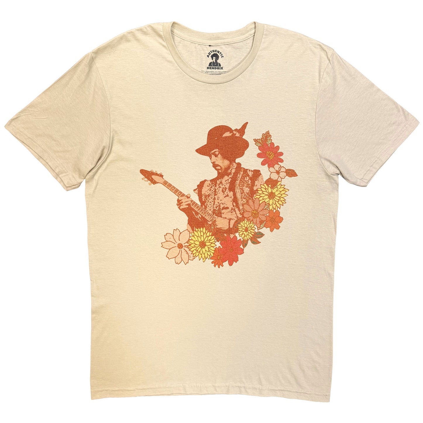 Jimi Hendrix Spring T-shirt Front