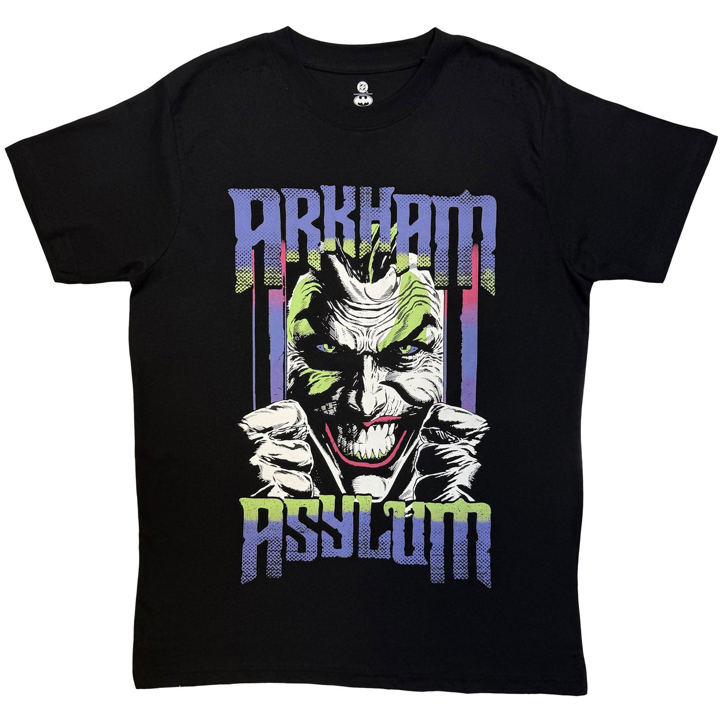 Dc Comics Joker Arkham Asylum T-shirt Front