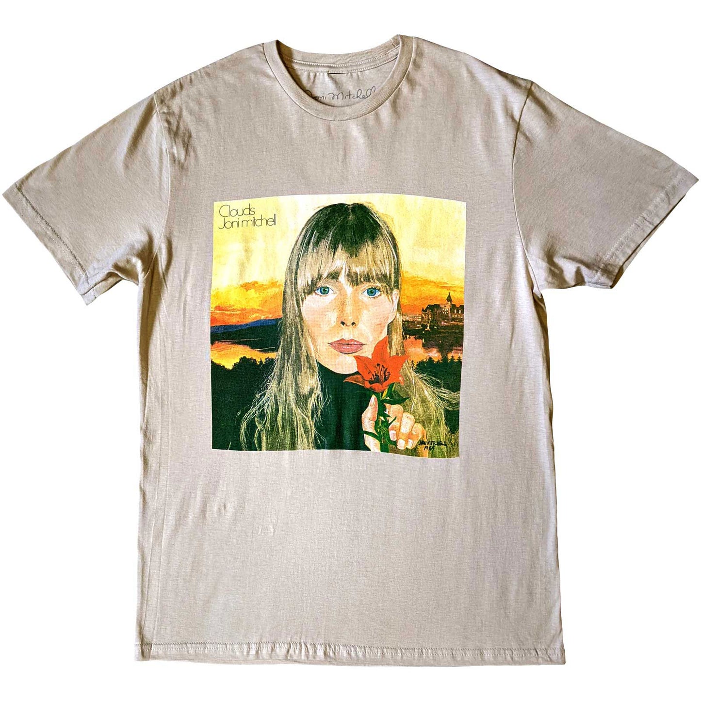 Joni Mitchell Clouds T-shirt Front