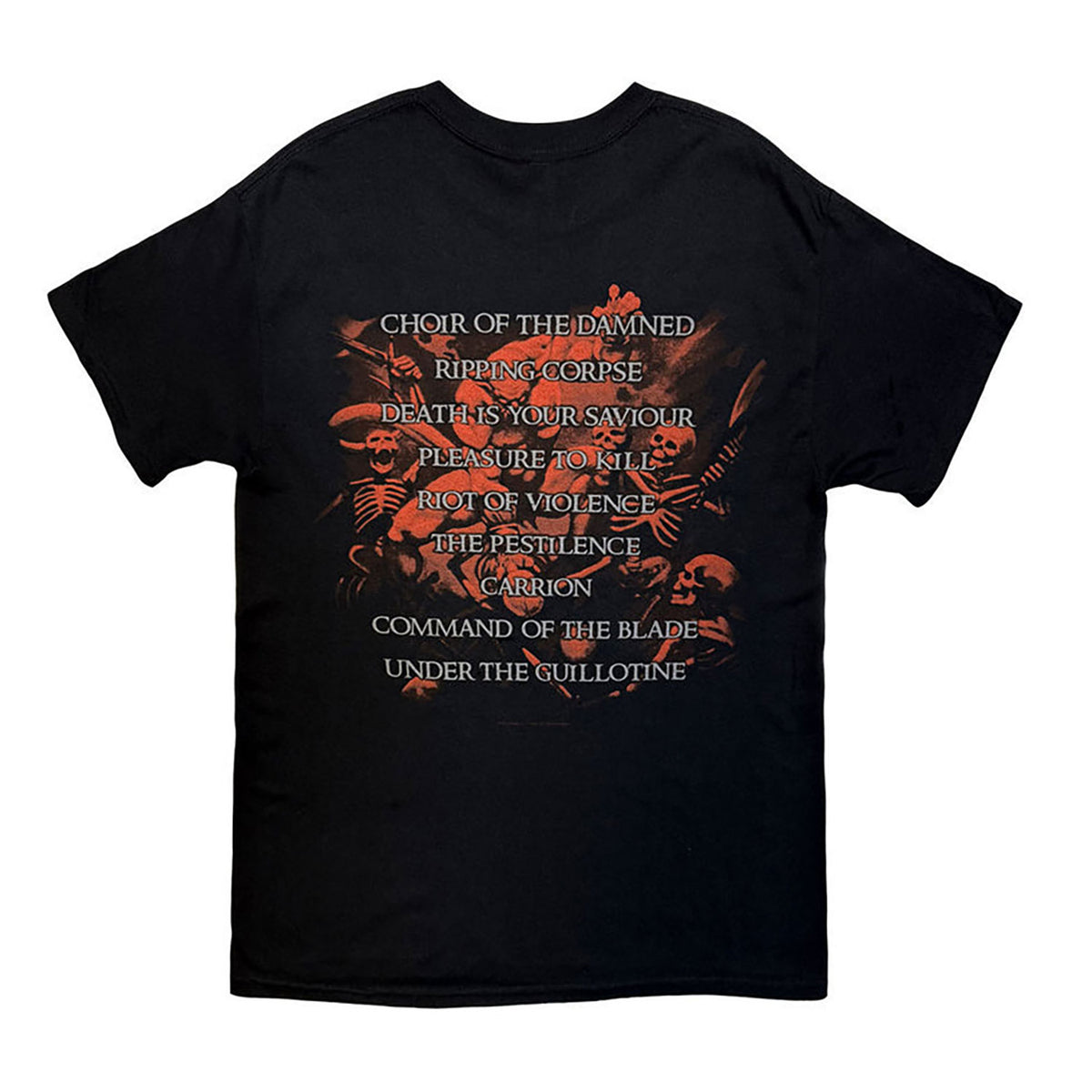 Kreator Pleasure To Kill T-shirt Back