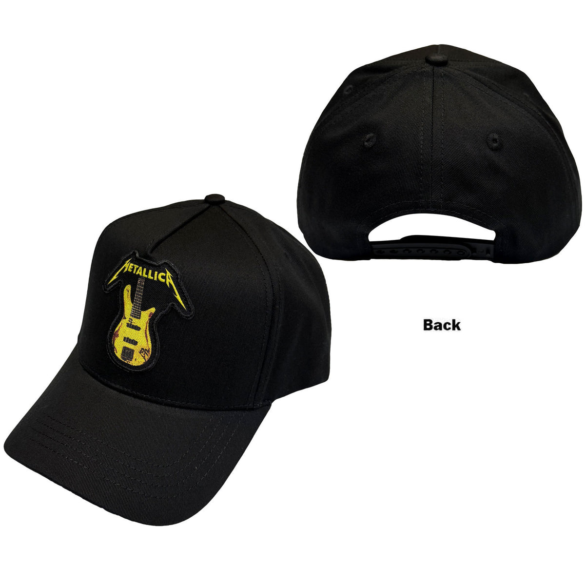 Metallica Robb Bass Baseball Cap Front