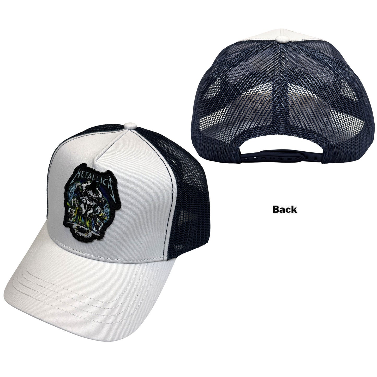 Metallica Stage Pit Trucker Cap Front