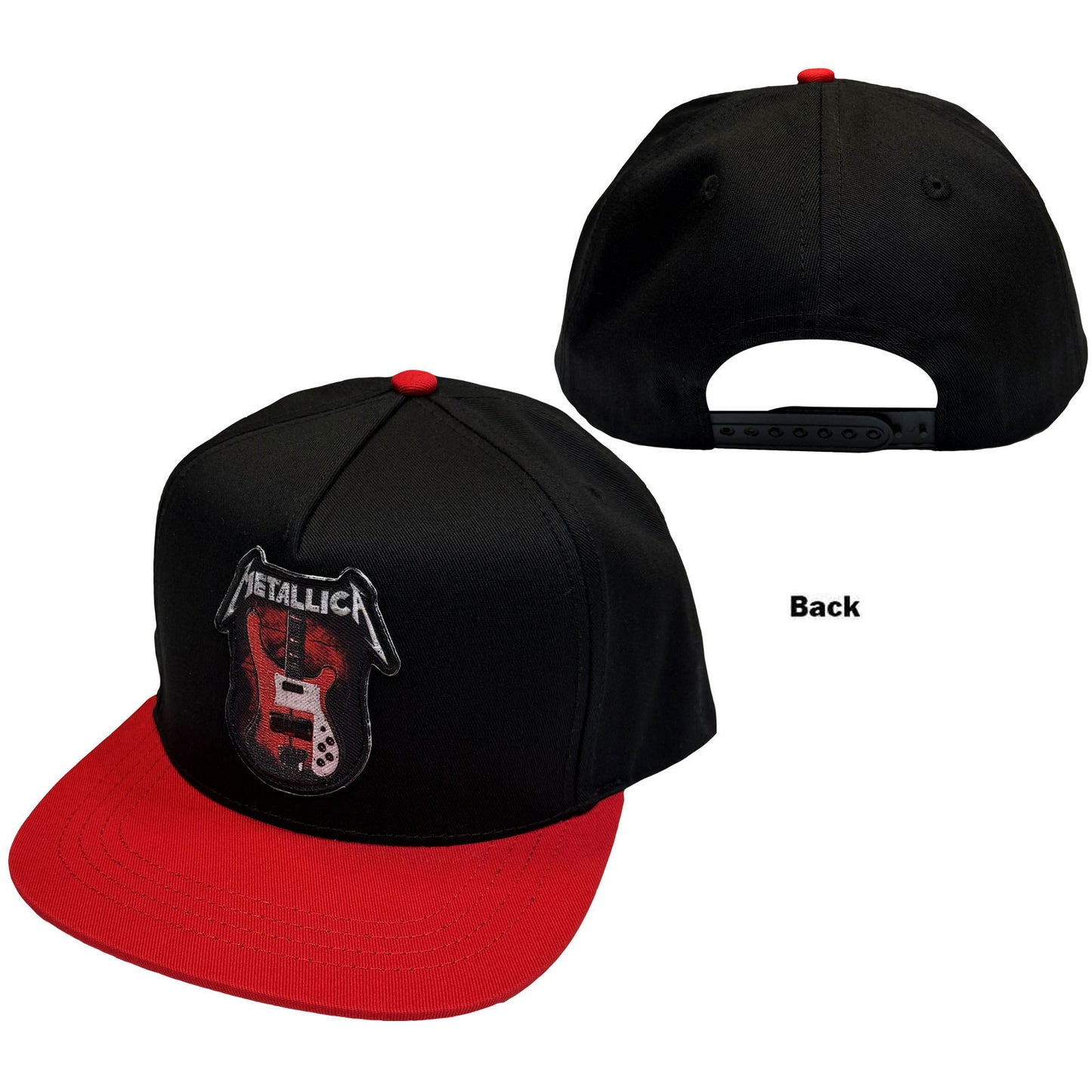 Metallica Cliff 'em All Bass Baseball Cap Front