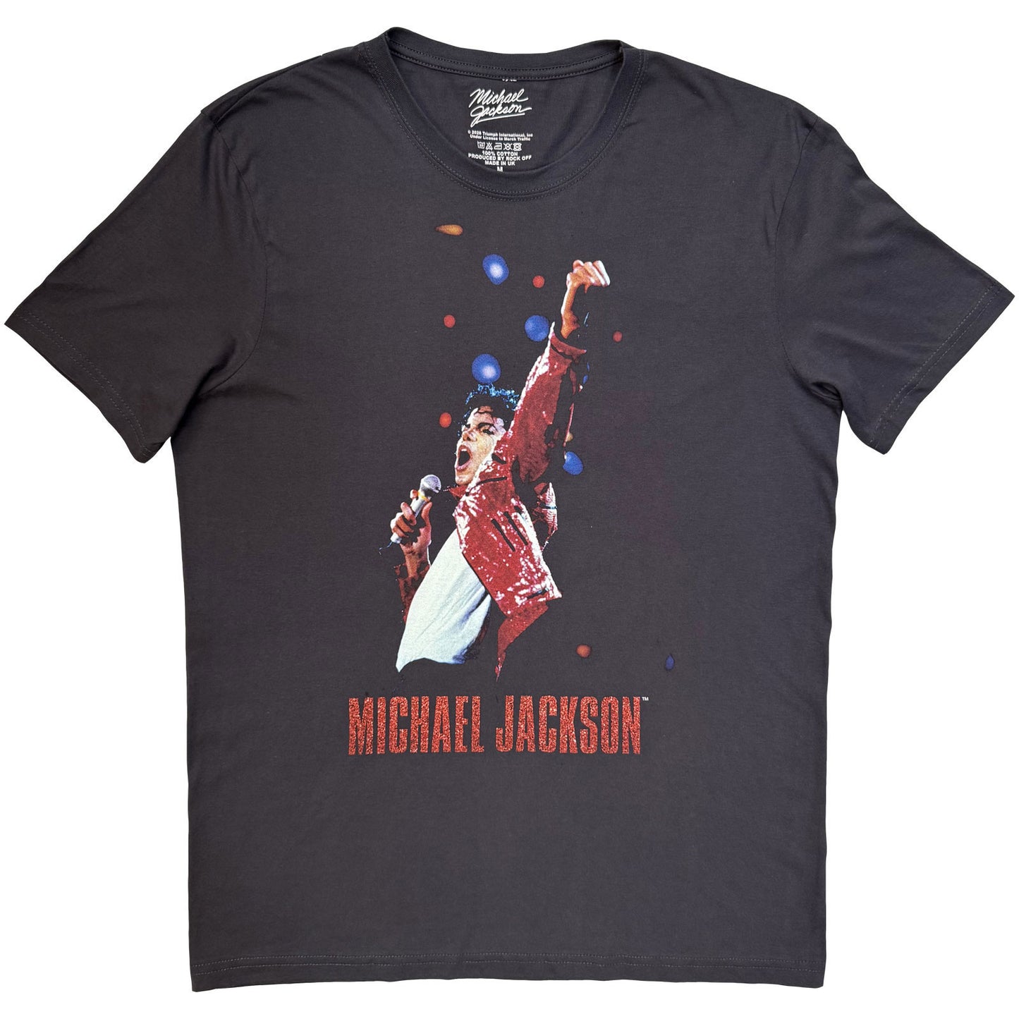 Michael Jackson Beat It Live T-shirt Front