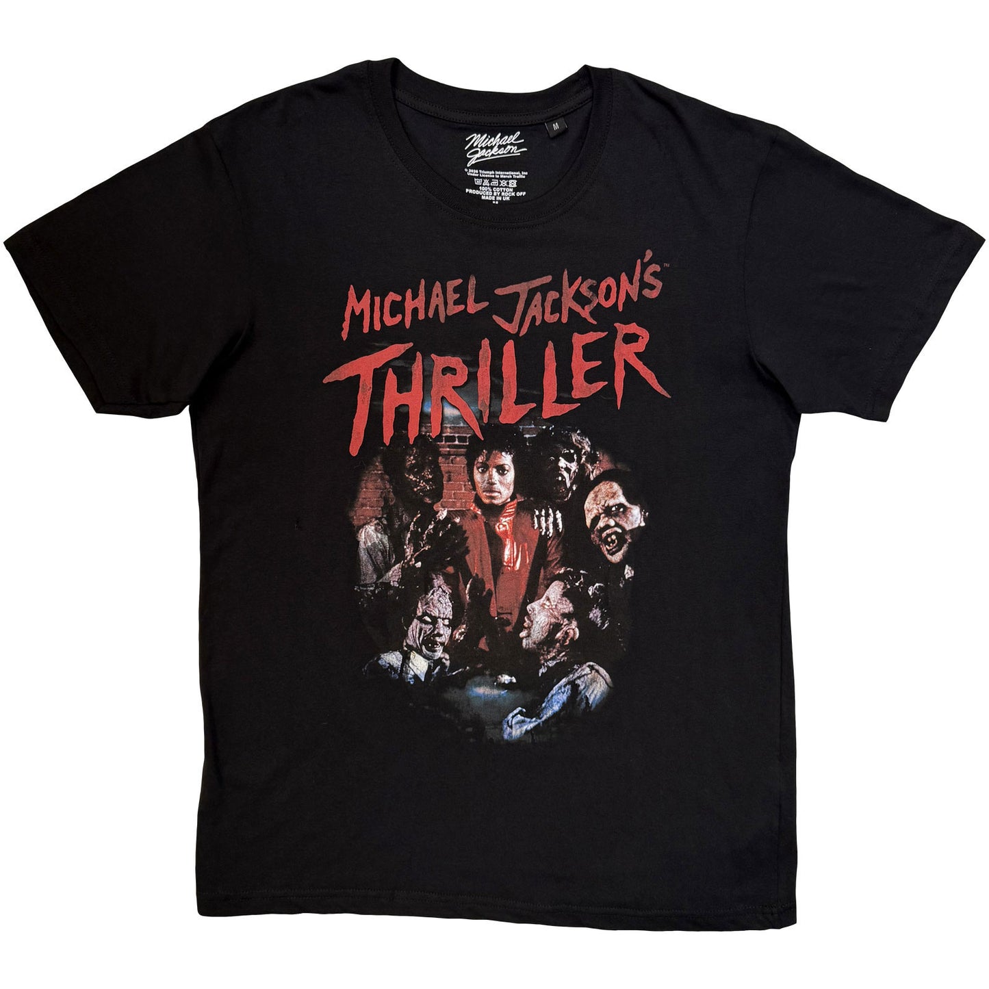Michael Jackson Thriller Zombies T-shirt Front