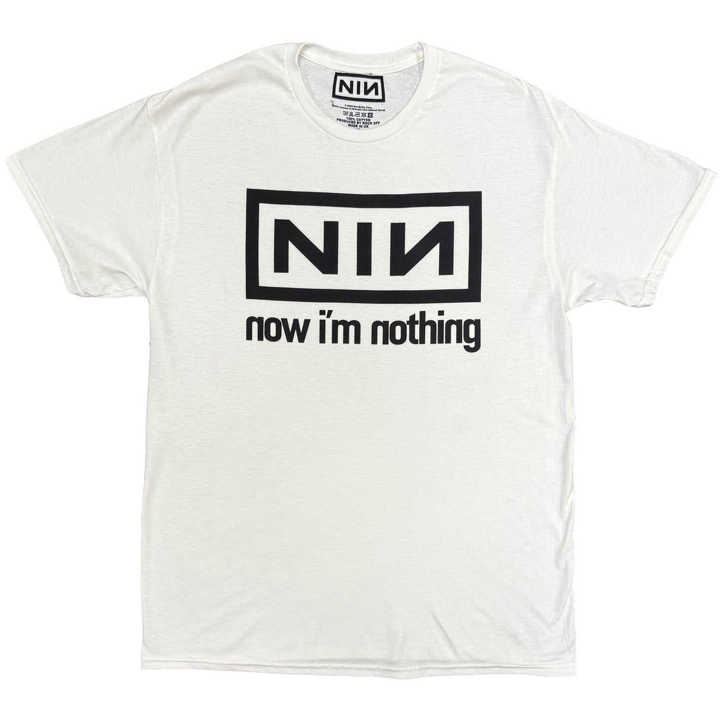 Nine Inch Nails Now I'm Nothing T-shirt Front