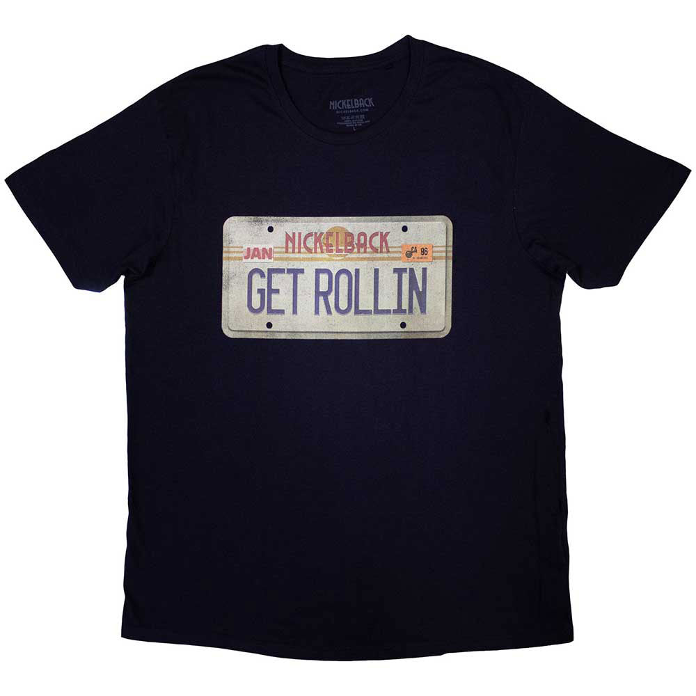 Nickelback License Plate T-shirt Front
