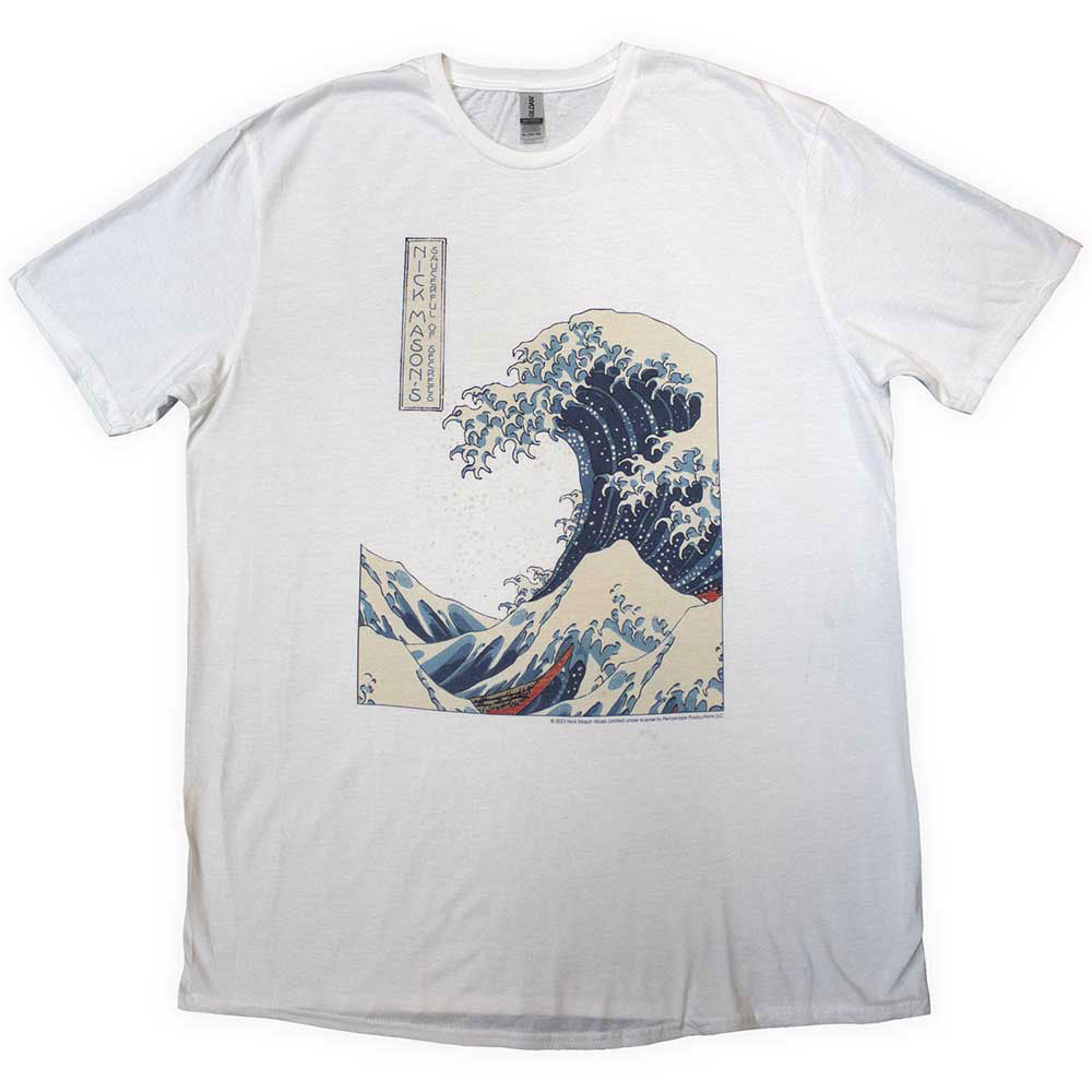 Nick Mason's Saucerful Of Secrets Hokusai Wave T-shirt Front