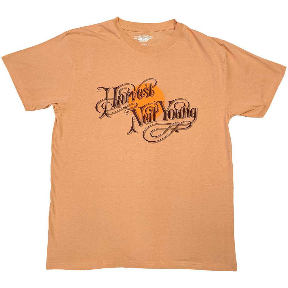 Neil Young Harvest T-shirt Front