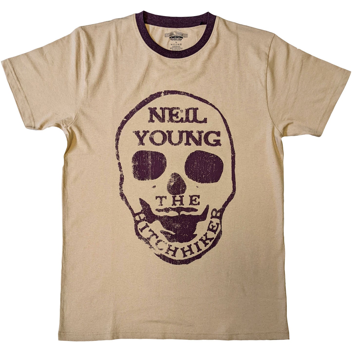 Neil Young Hitchhiker T-shirt Front