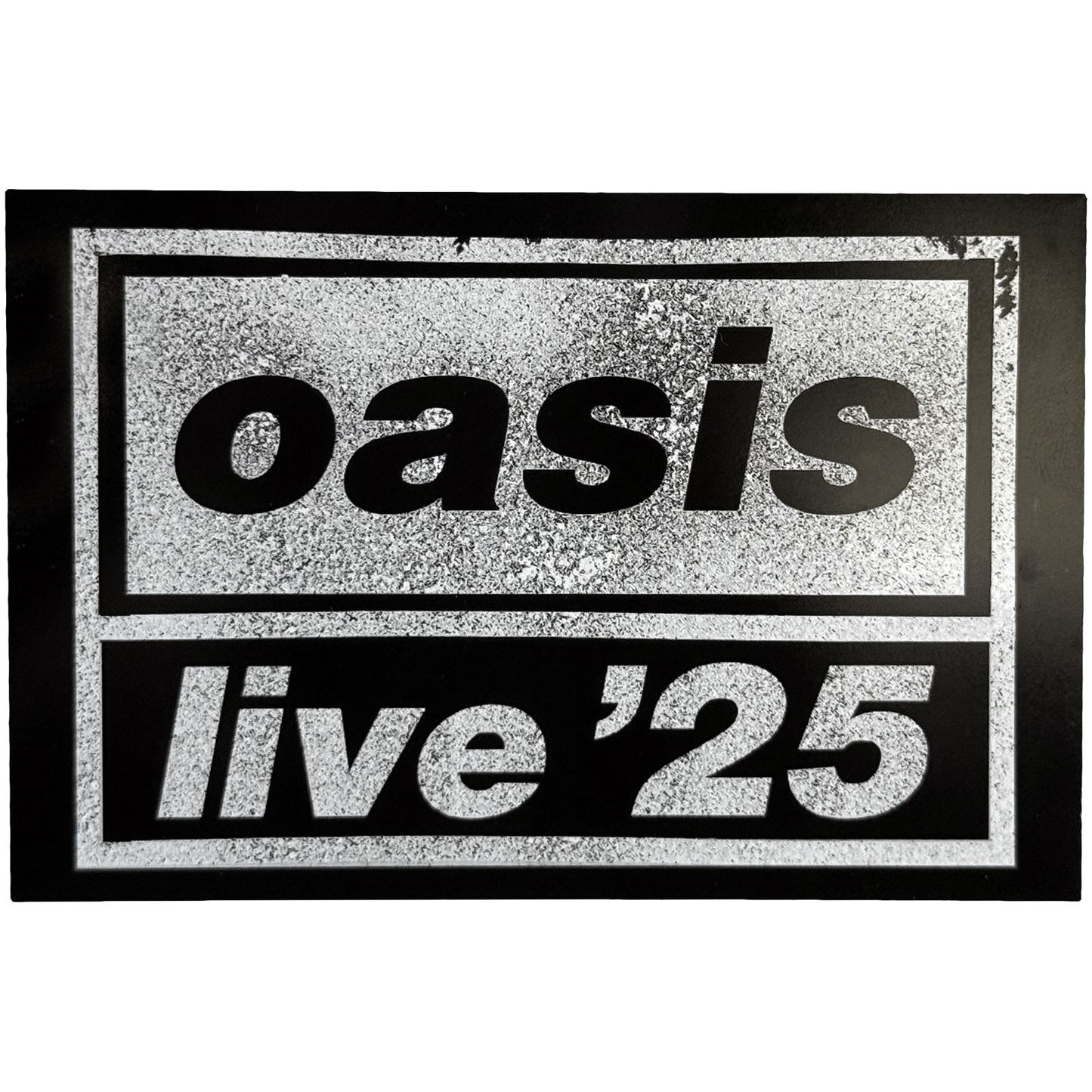 Oasis Live '25 Logo Magnet Front