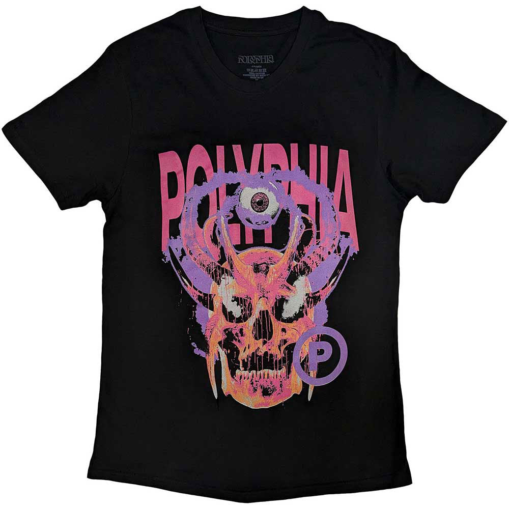 Polyphia Skull Circle P T-shirt Front