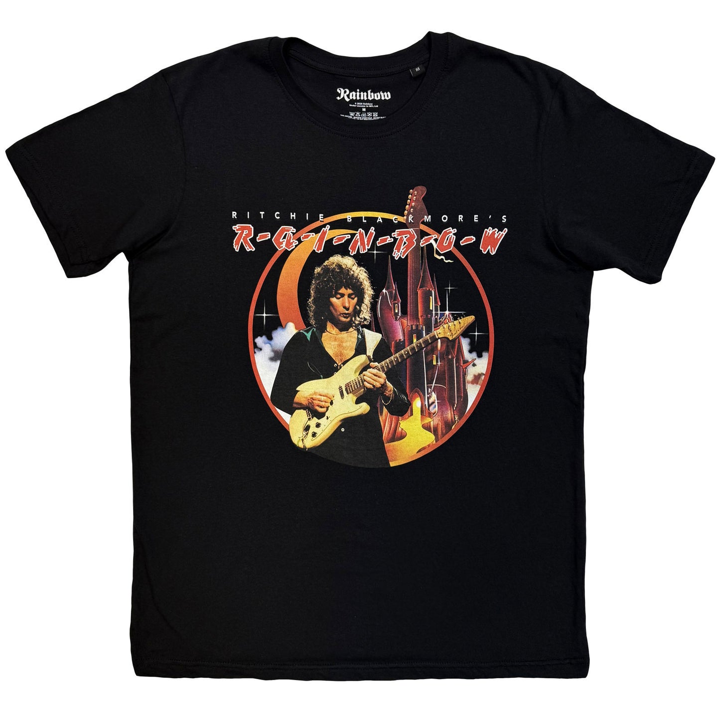 Richie Blackmore Rainbow T-shirt Front