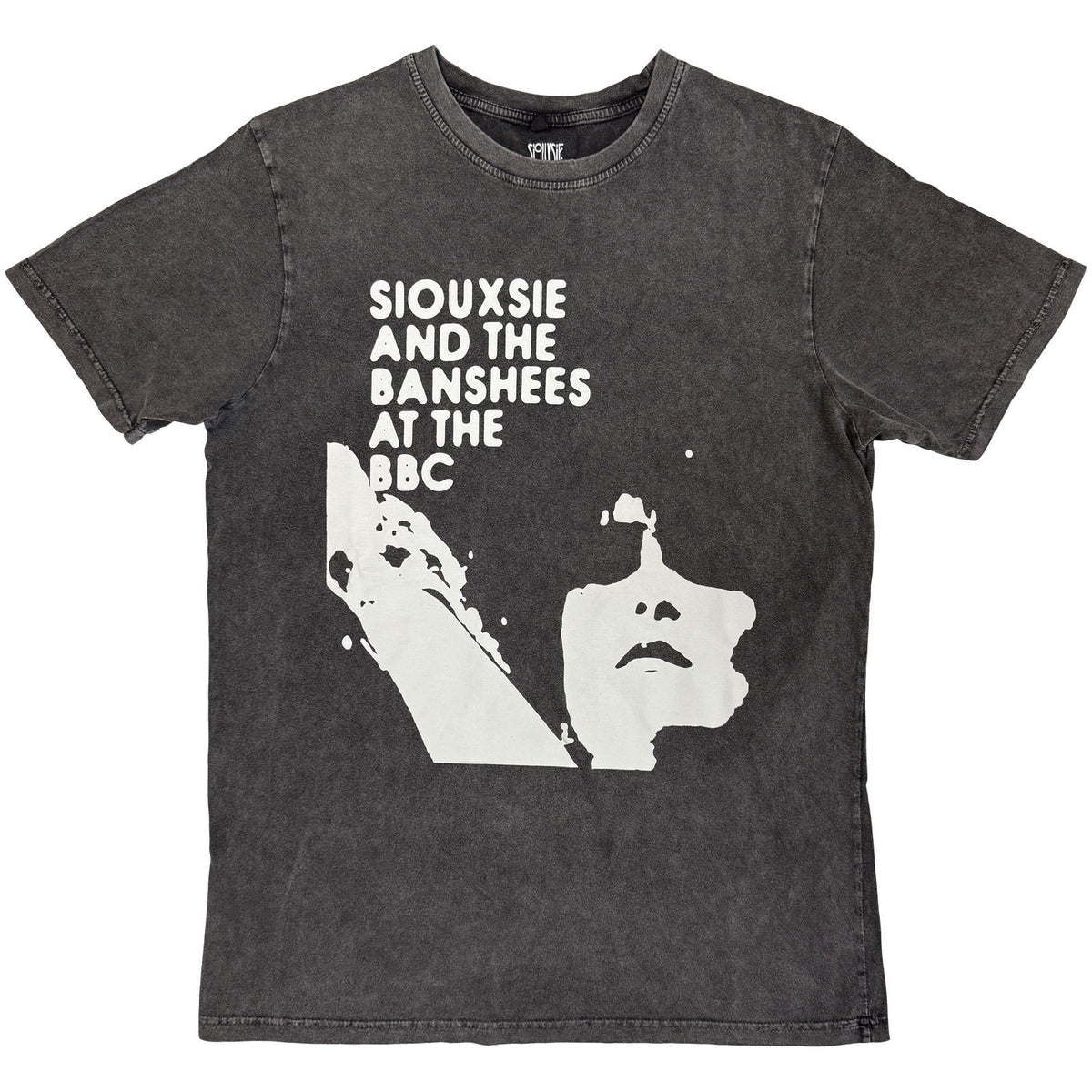 Siouxsie And The Banshees At The Bbc Stone Wash T-shirt Front