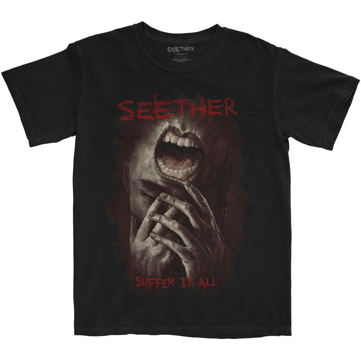 Seether Suffer It All T-shirt Front