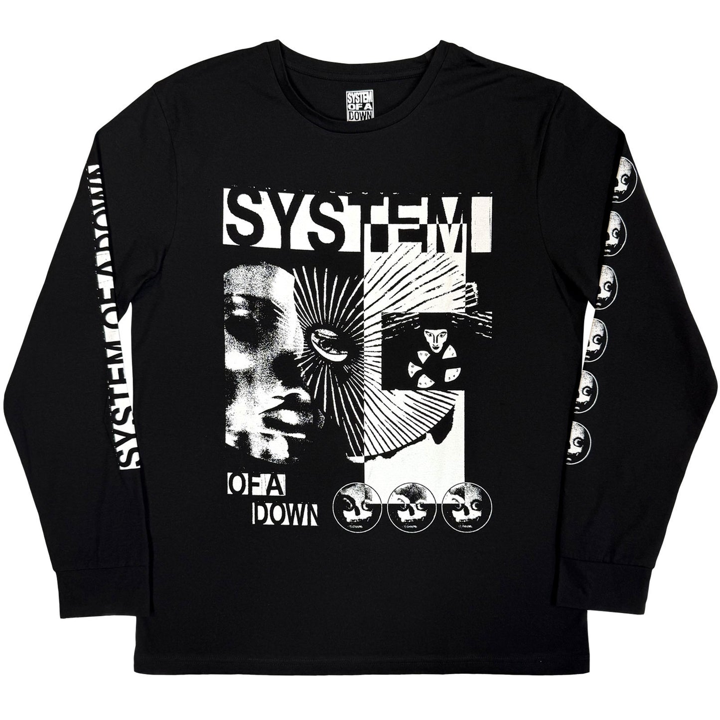 System Of A Down Hypno Hi-contrast Long Sleeve Front