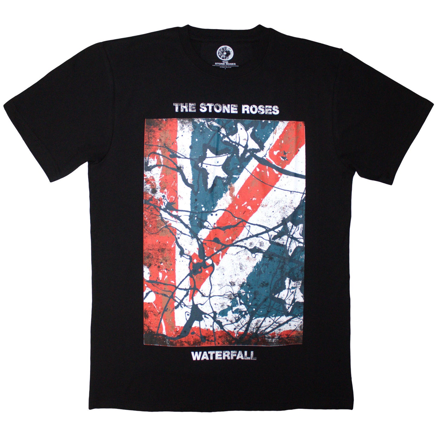 Stone Roses Waterfall T-shirt Front