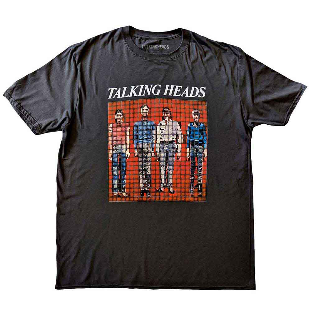 Talking Heads Pixel Portrait T-shirt Front