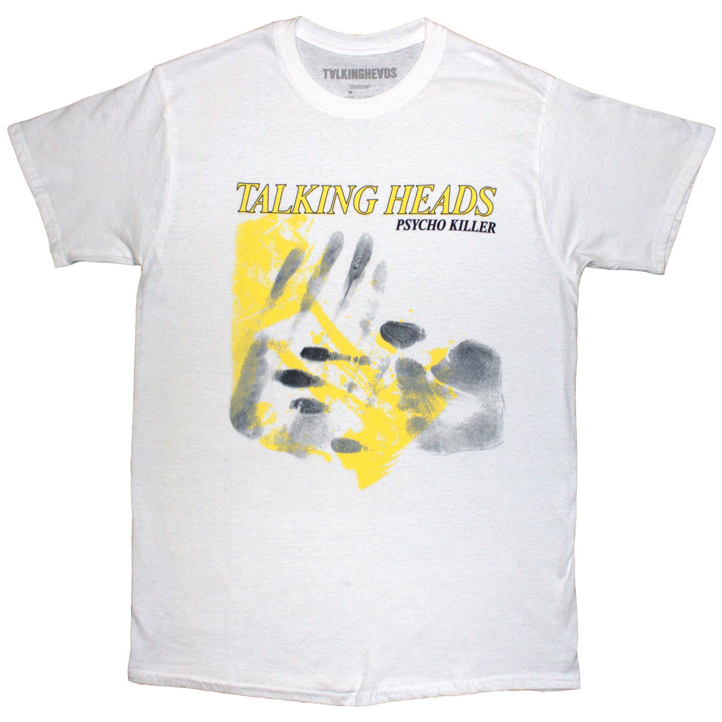 Talking Heads Psycho Killer Hands T-shirt Front