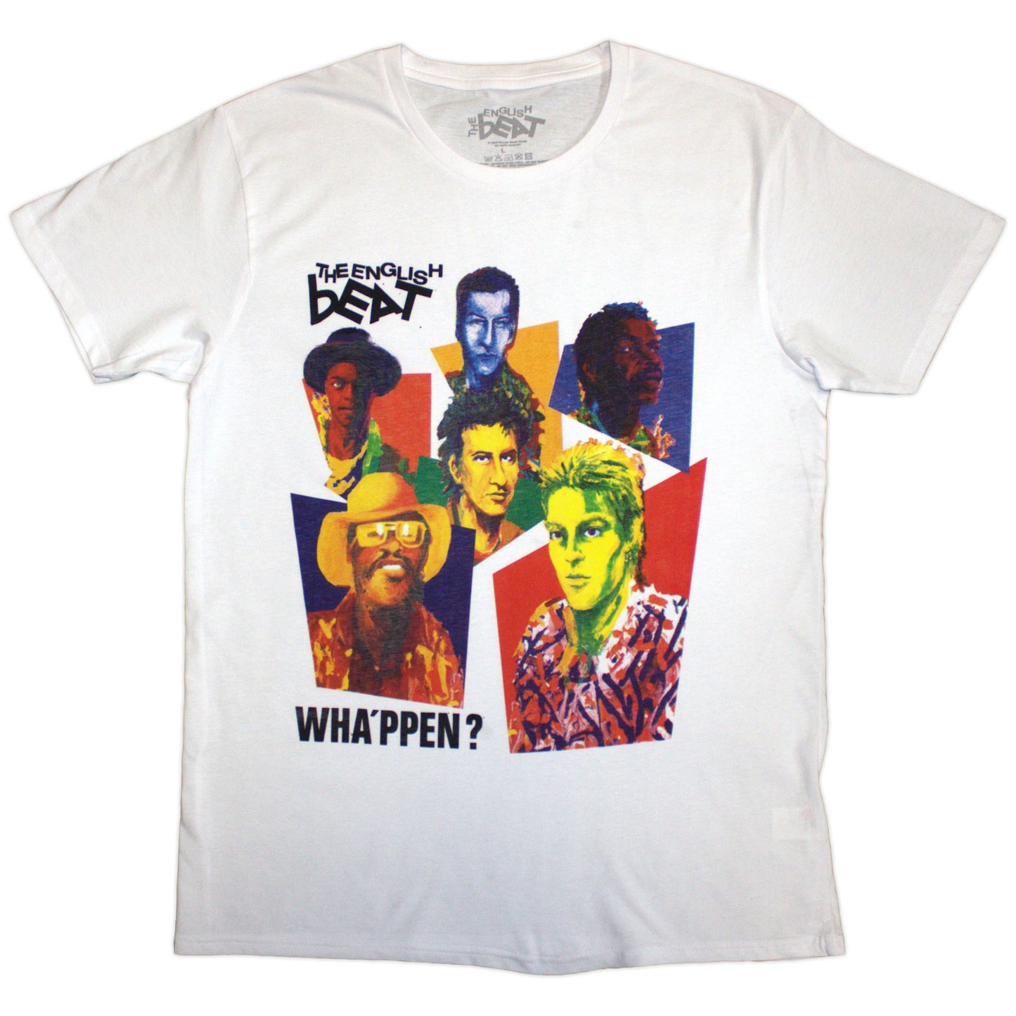English Beat Wha'ppen Art Photo T-shirt Front