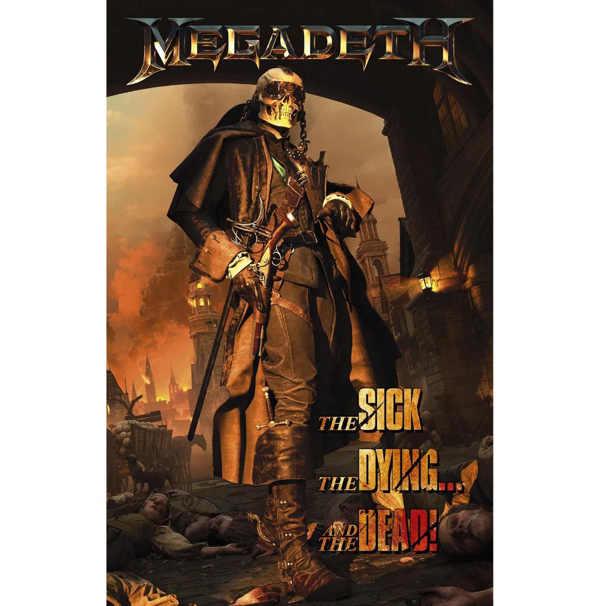 Megadeth The Sick, The Dying And The Dead Poster Flag Front