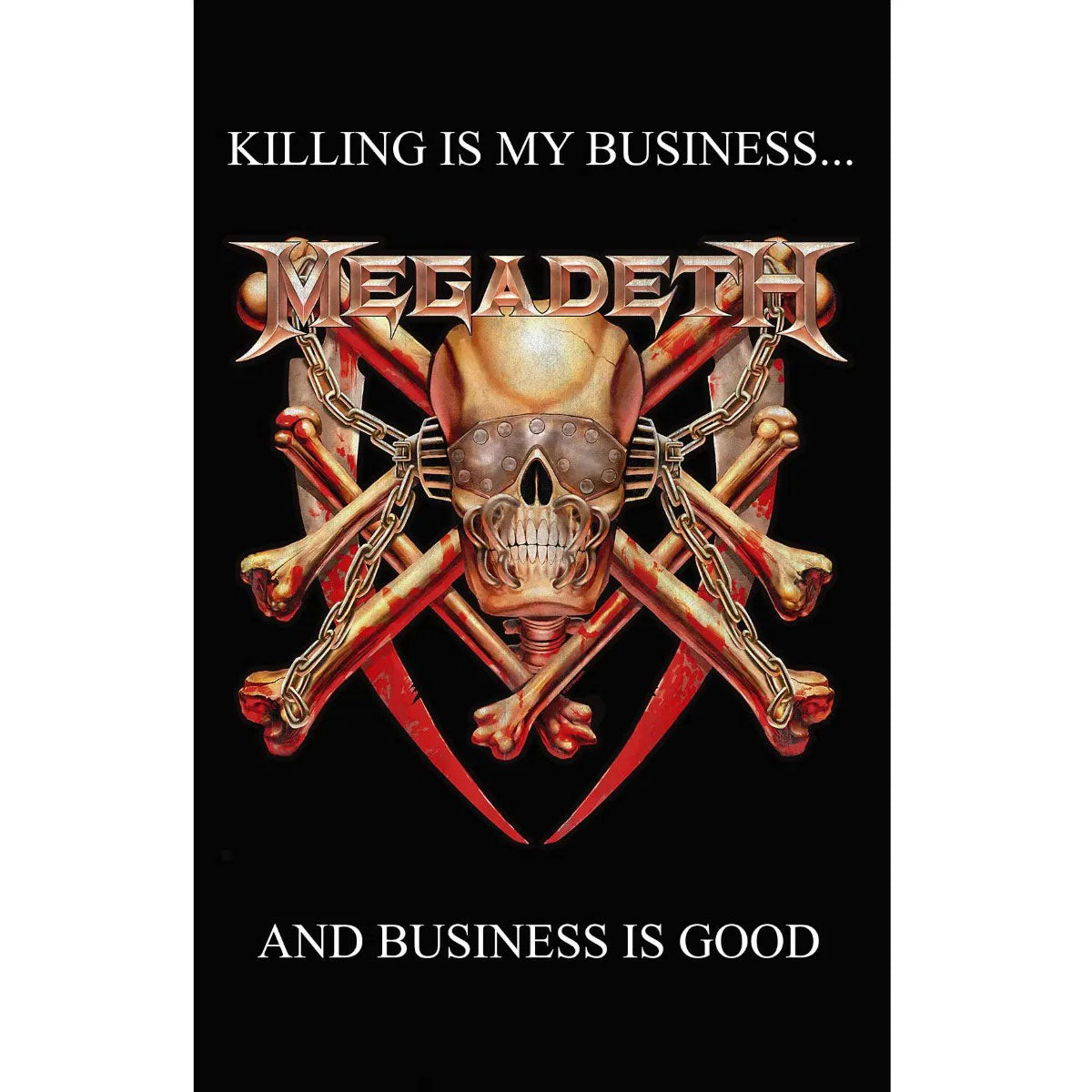 Megadeth Killing Is My Business Poster Flag Front