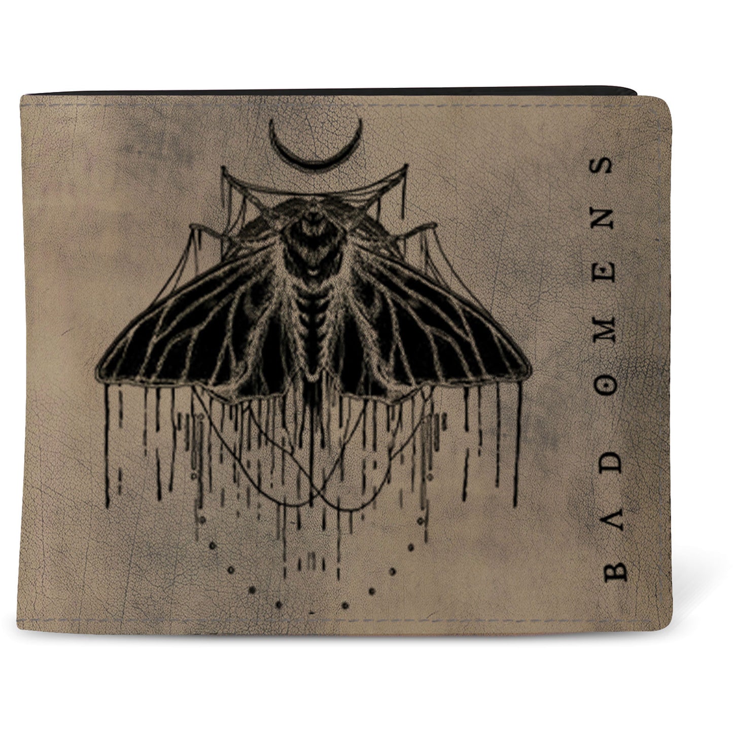 Bad Omens Moth Wallet Front