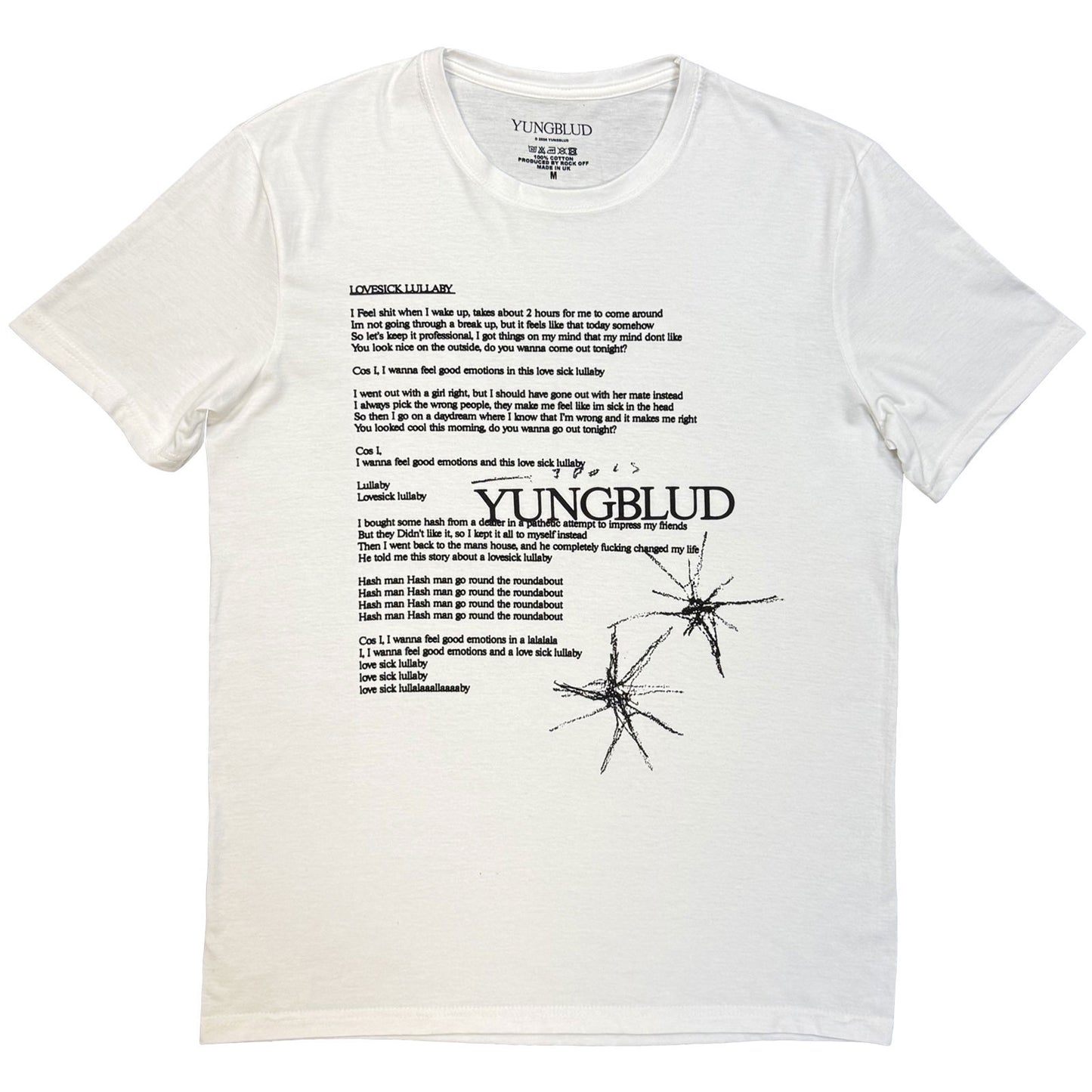 Yungblud Lovesick Lullaby T-shirt Front