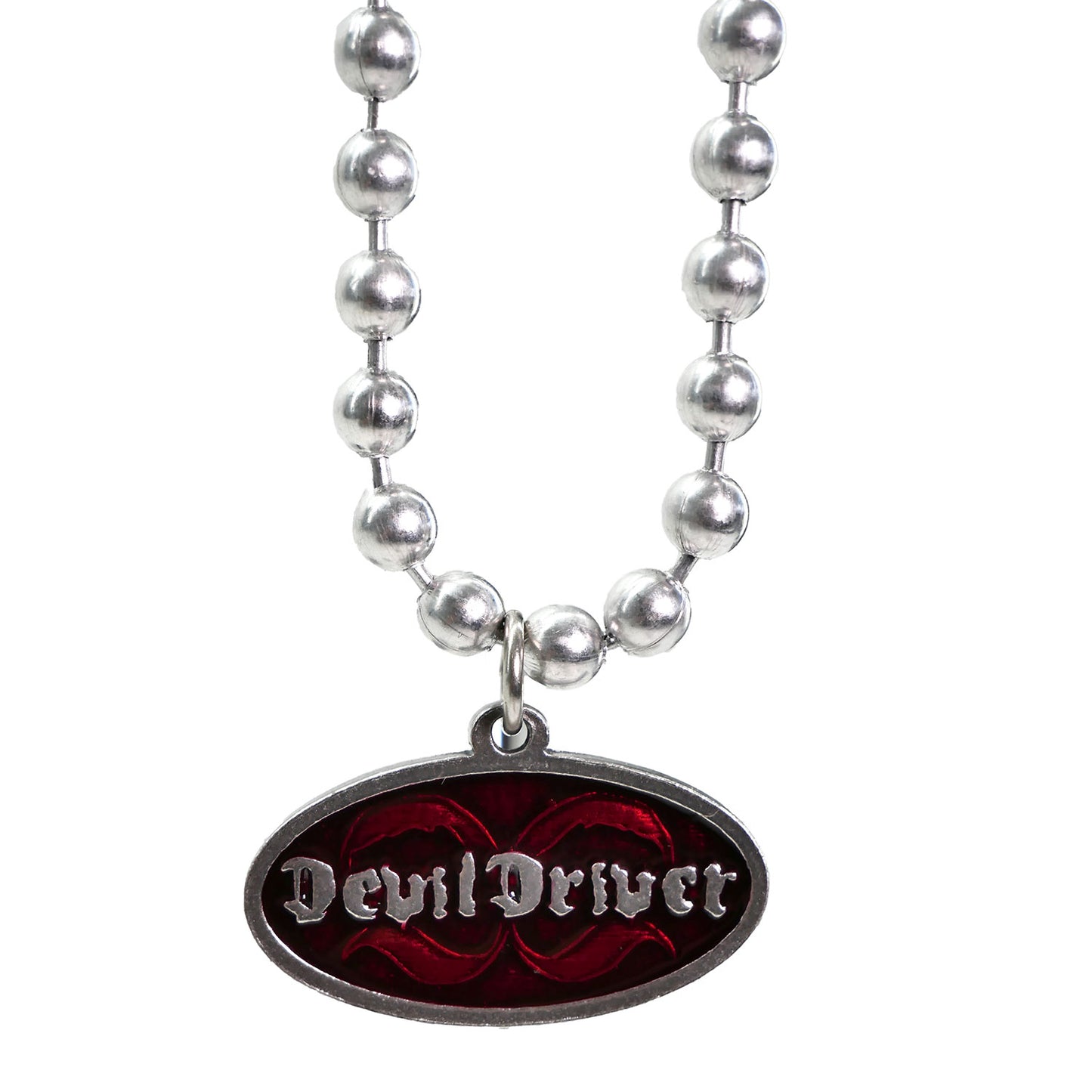Devil Driver Logo Necklace Front