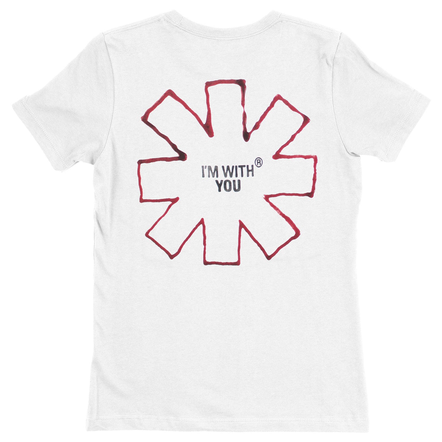 Red Hot Chili Peppers Band Photo/I'm With You Junior Top Back