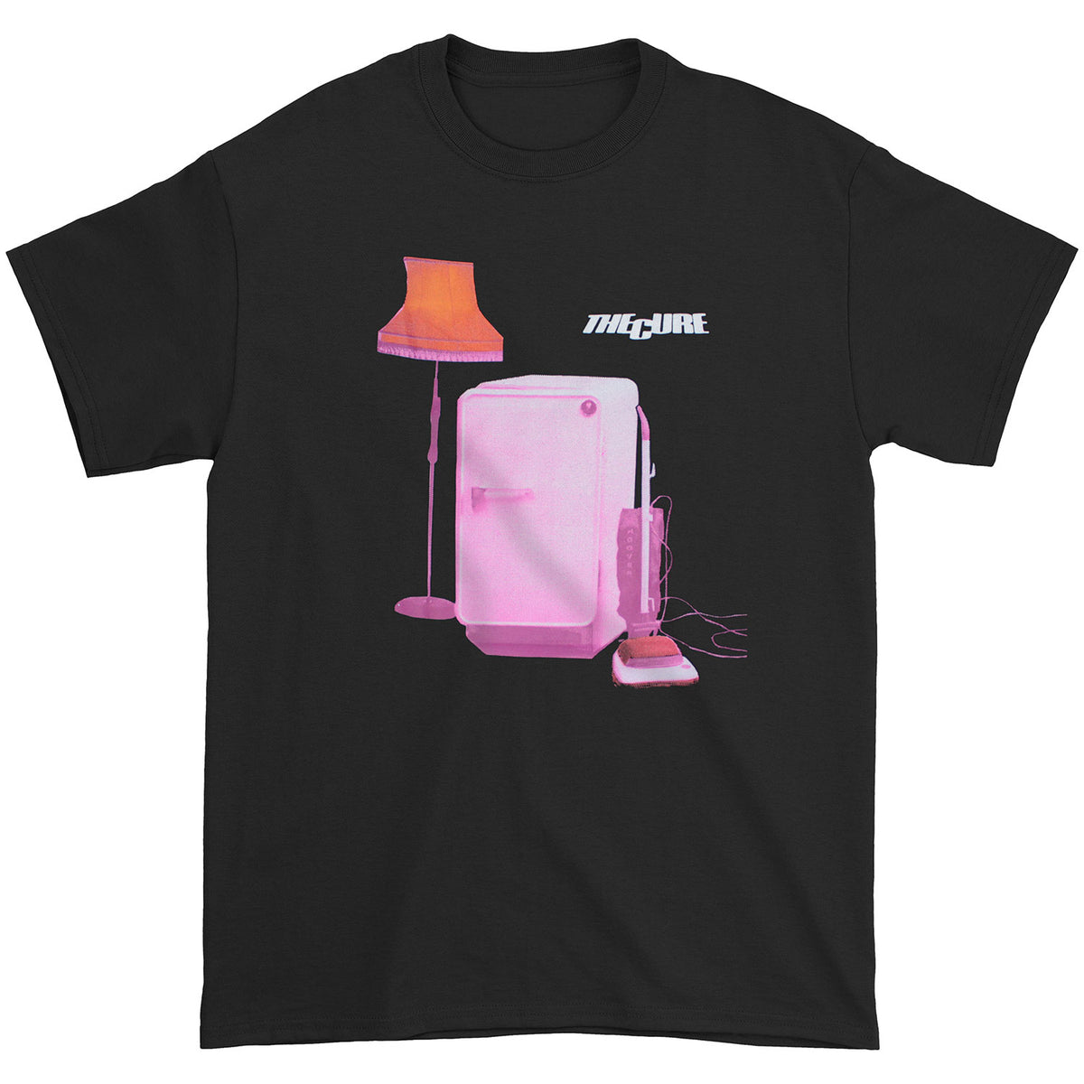 The Cure Three Imaginary Boys T-shirt Front