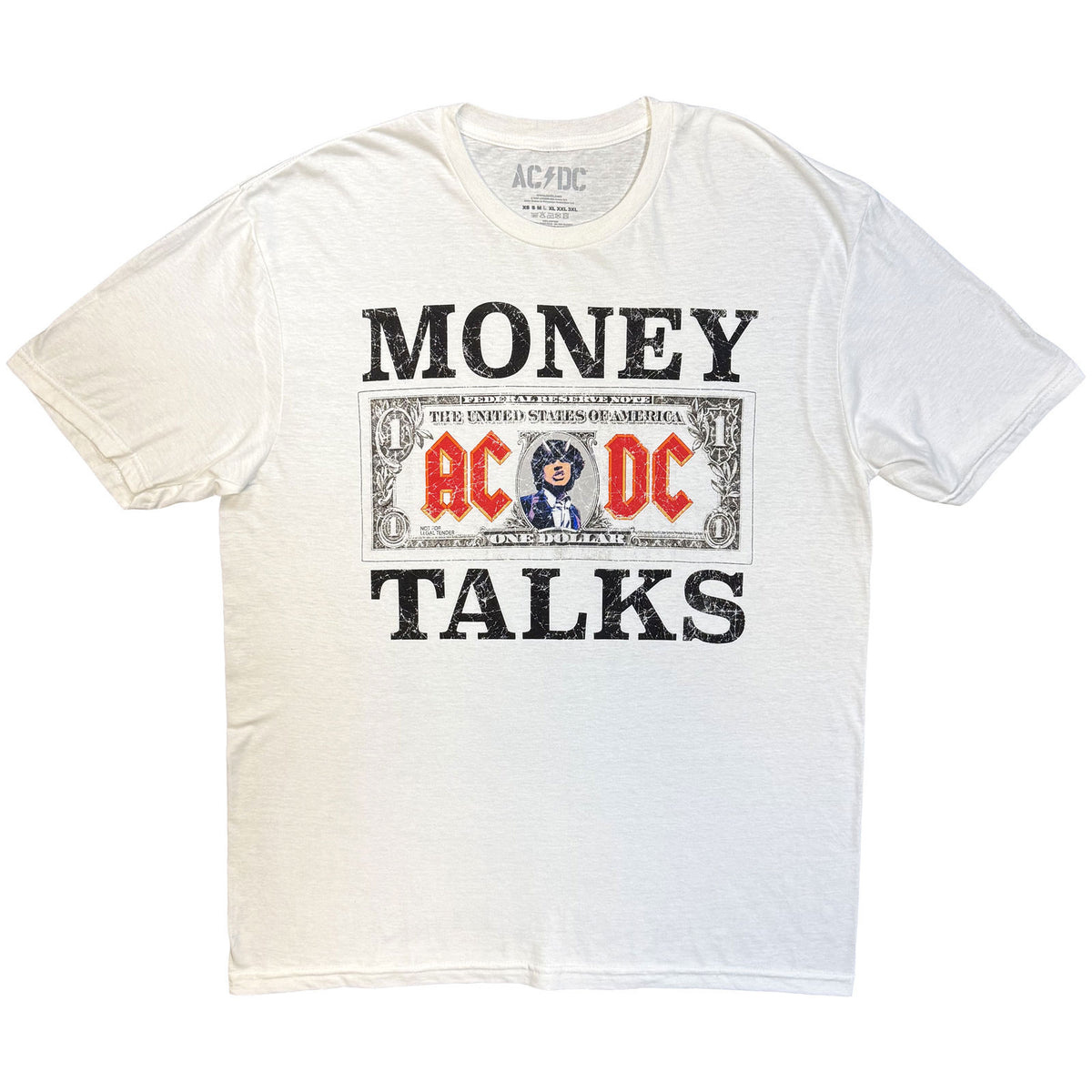 AC/DC Money Talks Tour '25 T-shirt Front