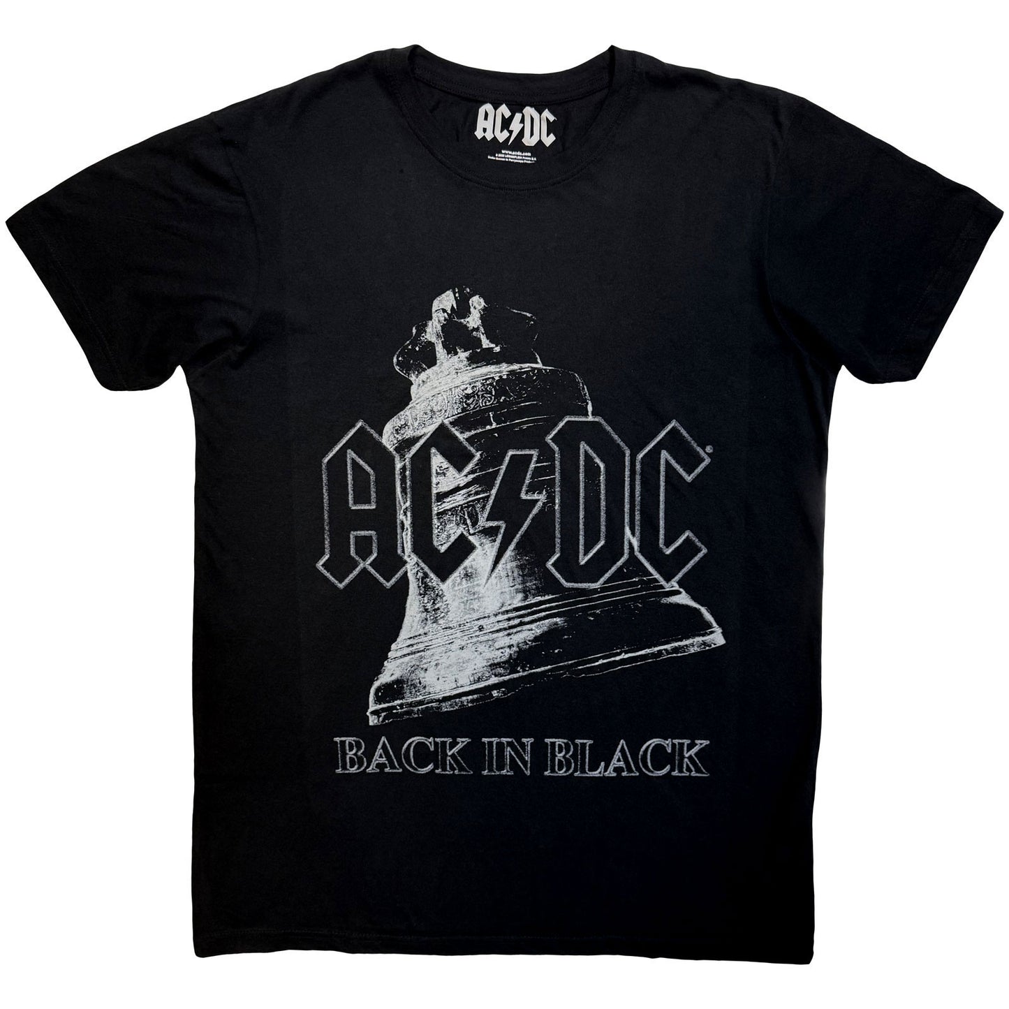 AC/DC Back In Black Bell Vintage T-shirt Front