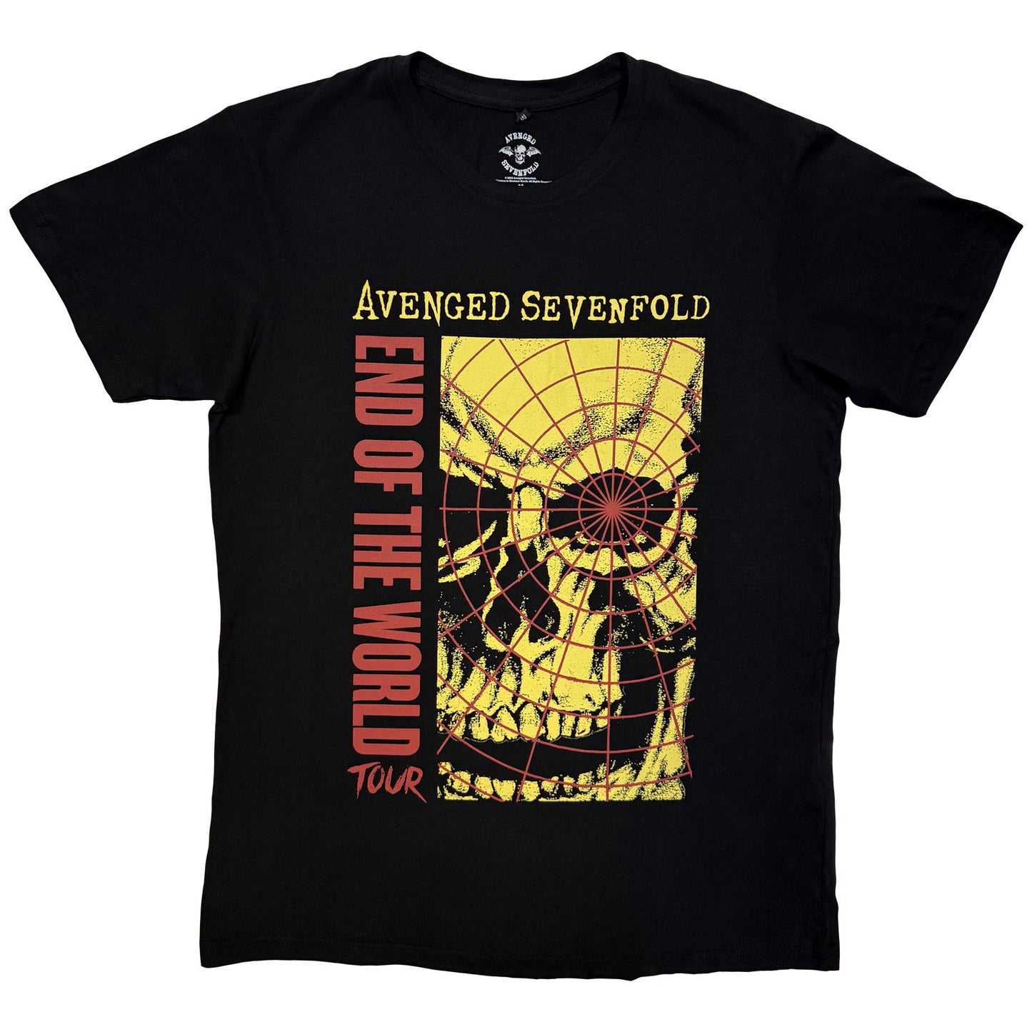 Avenged Sevenfold End Of The World Tour Vintage T-shirt Front