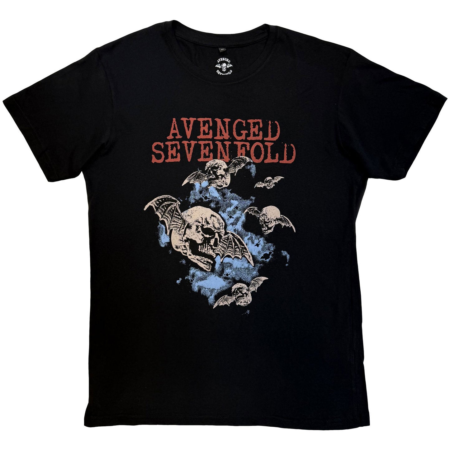 Avenged Sevenfold Night Bats Vintage T-shirt Front