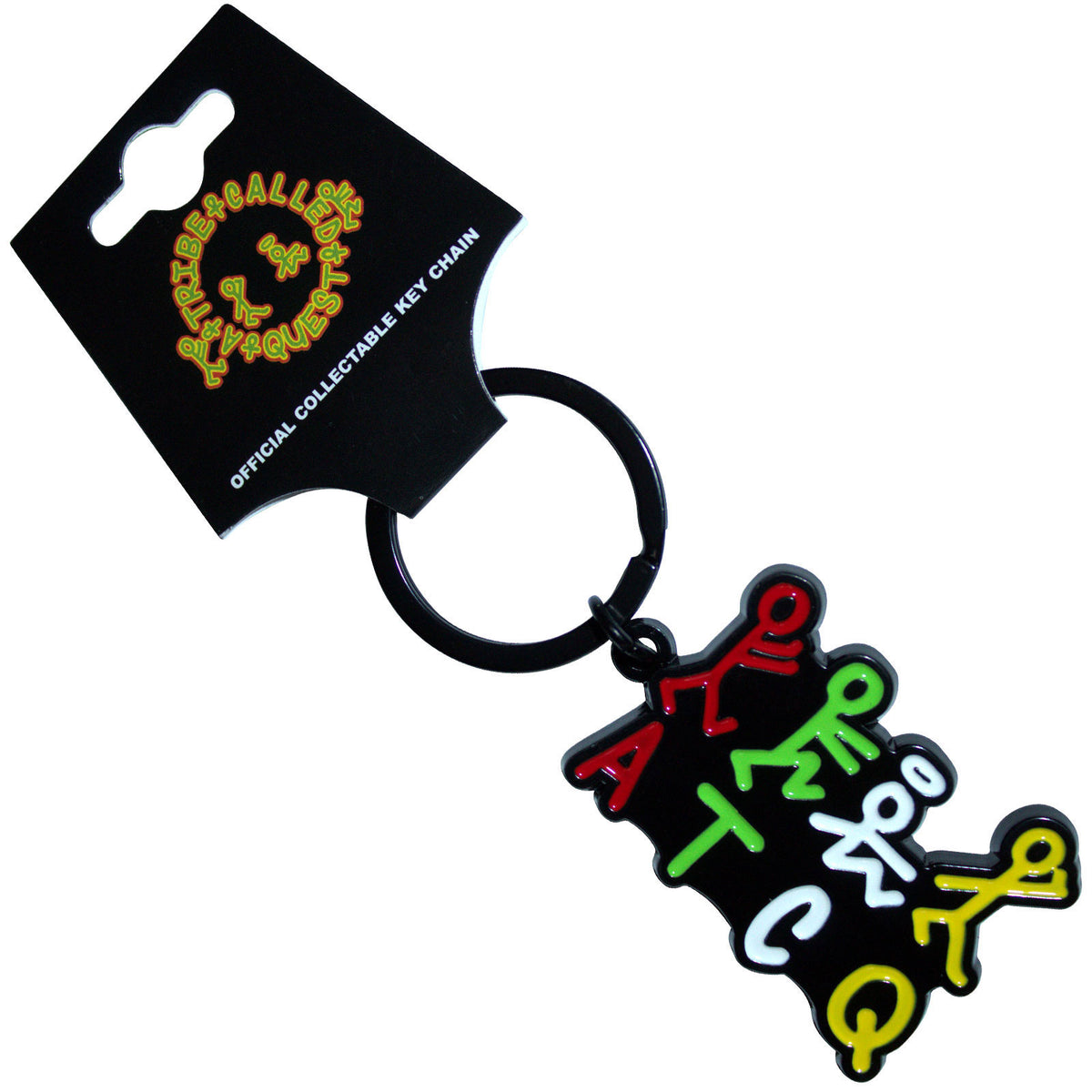 A Tribe Called Quest Stick Figures Logo Metal Key Chain Front