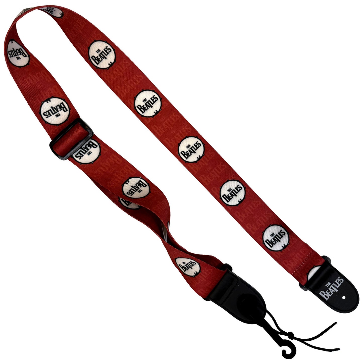 Beatles Drop T Drum Guitar Strap Front
