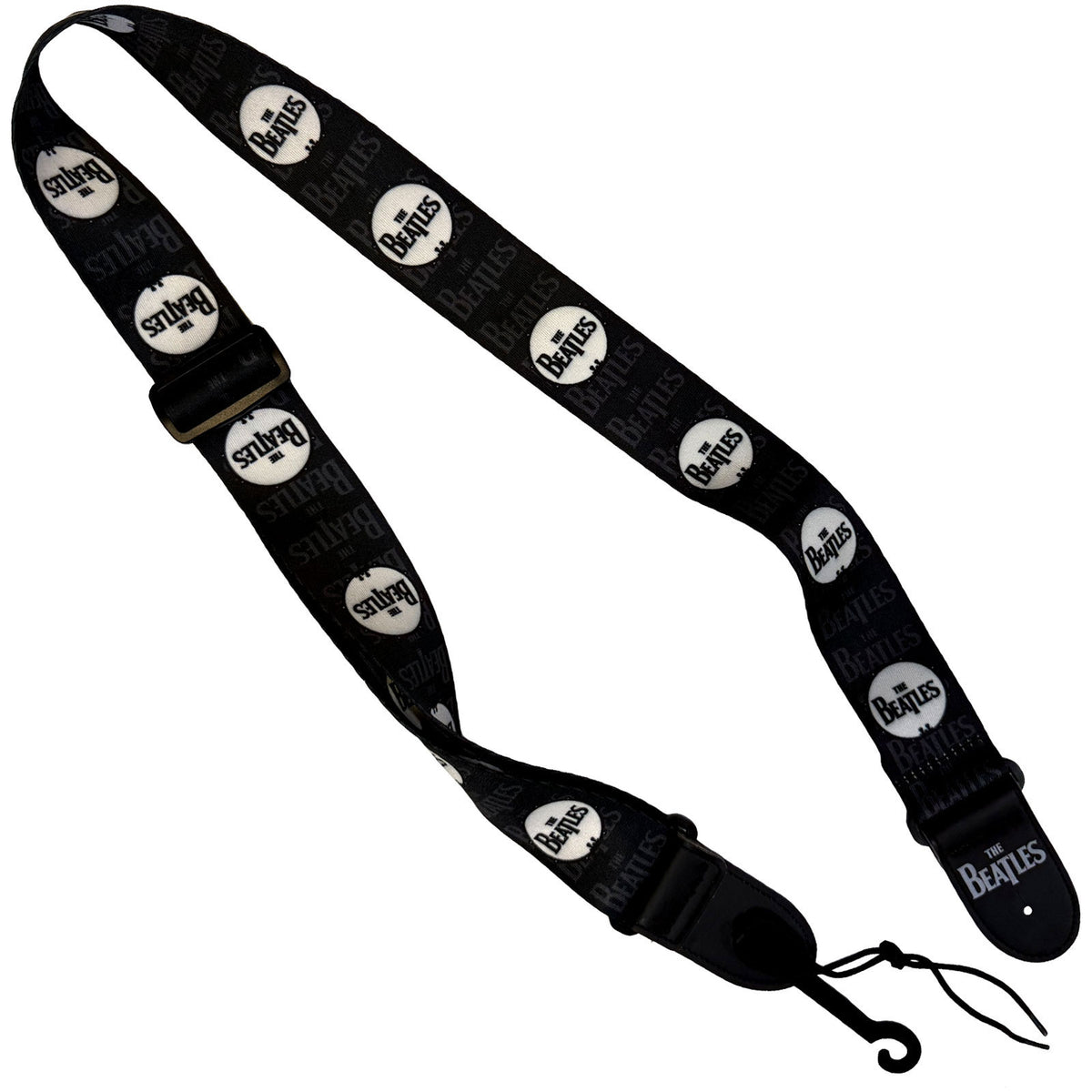 Beatles Drop T Drum Guitar Strap Front