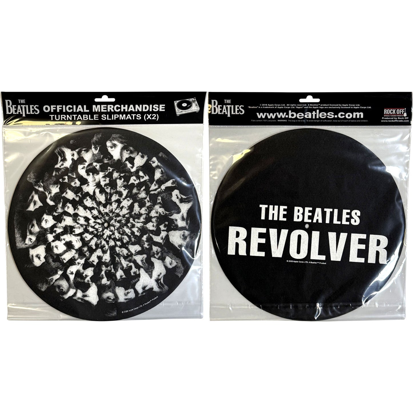 Beatles Revolver & Faces Slipmat Front